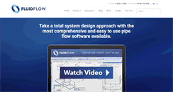 Desktop Screenshot of fluidflowinfo.com